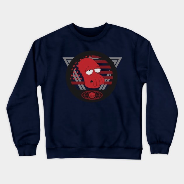 American Decapod Crewneck Sweatshirt by CTShirts